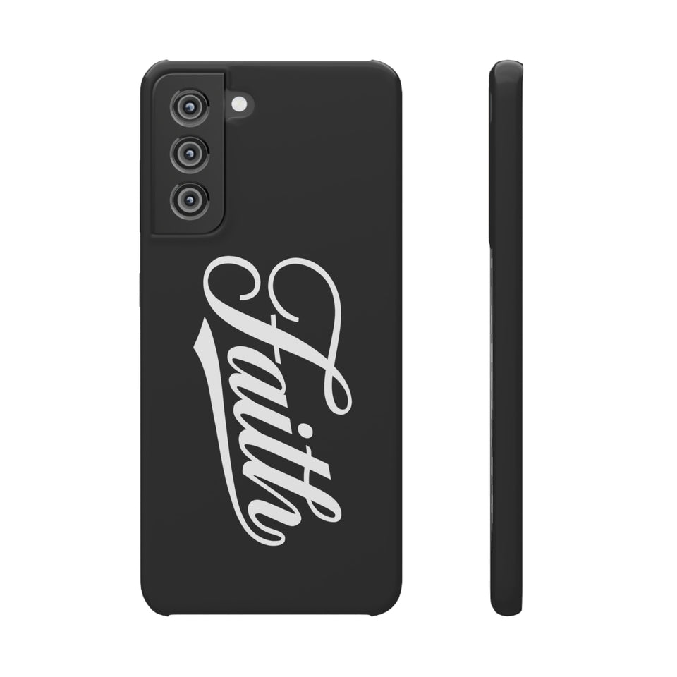 Faith In Jesus iPhone Christian Religion Phone Case | Jesus Faith Cross Phone Case | Faith Christian Cross iPhone & Samsung Galaxy Snap Cases