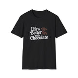 Life Is Better With Chocolate Labrador T-Shirt Life Is Better With Chocolate Labrador T-Shirt
