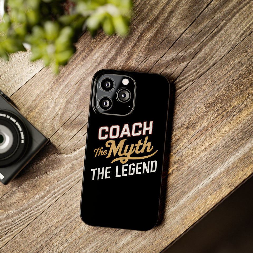 Coach The Myth The Legend Slim iPhone Cases | Coach Gift iPhone Case