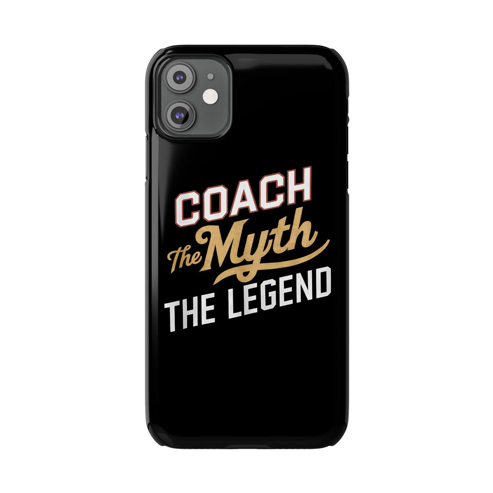 Coach The Myth The Legend Slim iPhone Cases | Coach Gift iPhone Case
