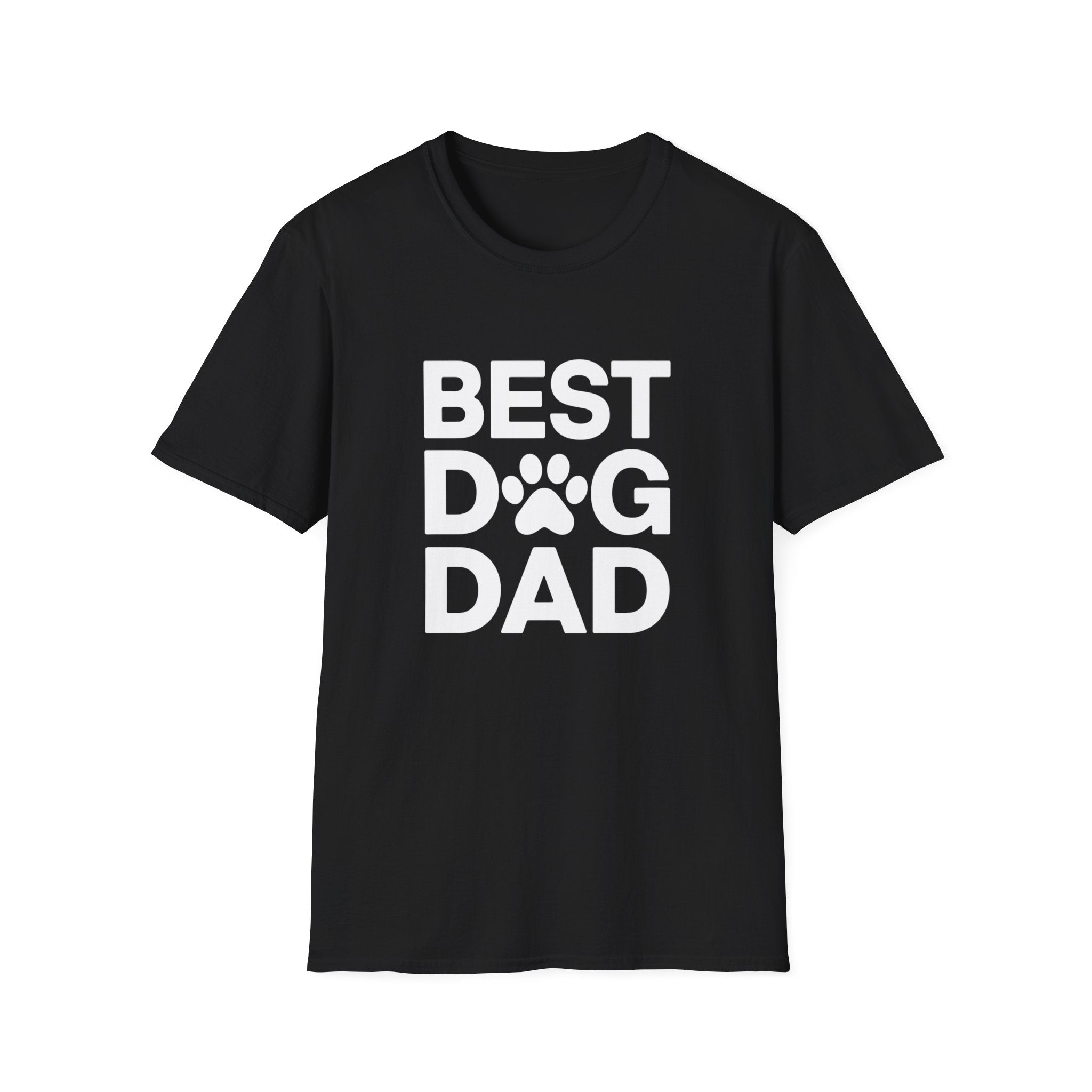 Best Dog Dad T-Shirt - Dog Dad Graphic Tee