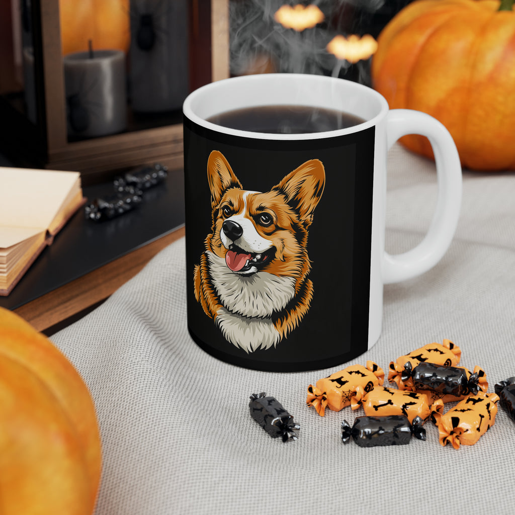 Cute Corgi Mug | Corgi Coffee Mug | Cute Corgi Gift | Funny Corgi Presents | Corgi Mug 1 11oz