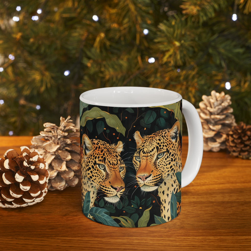 Leopard Mug | Leopard Gifts For Leopard Lovers | Leopard Presents | Leopard Ceramic Mug 11oz