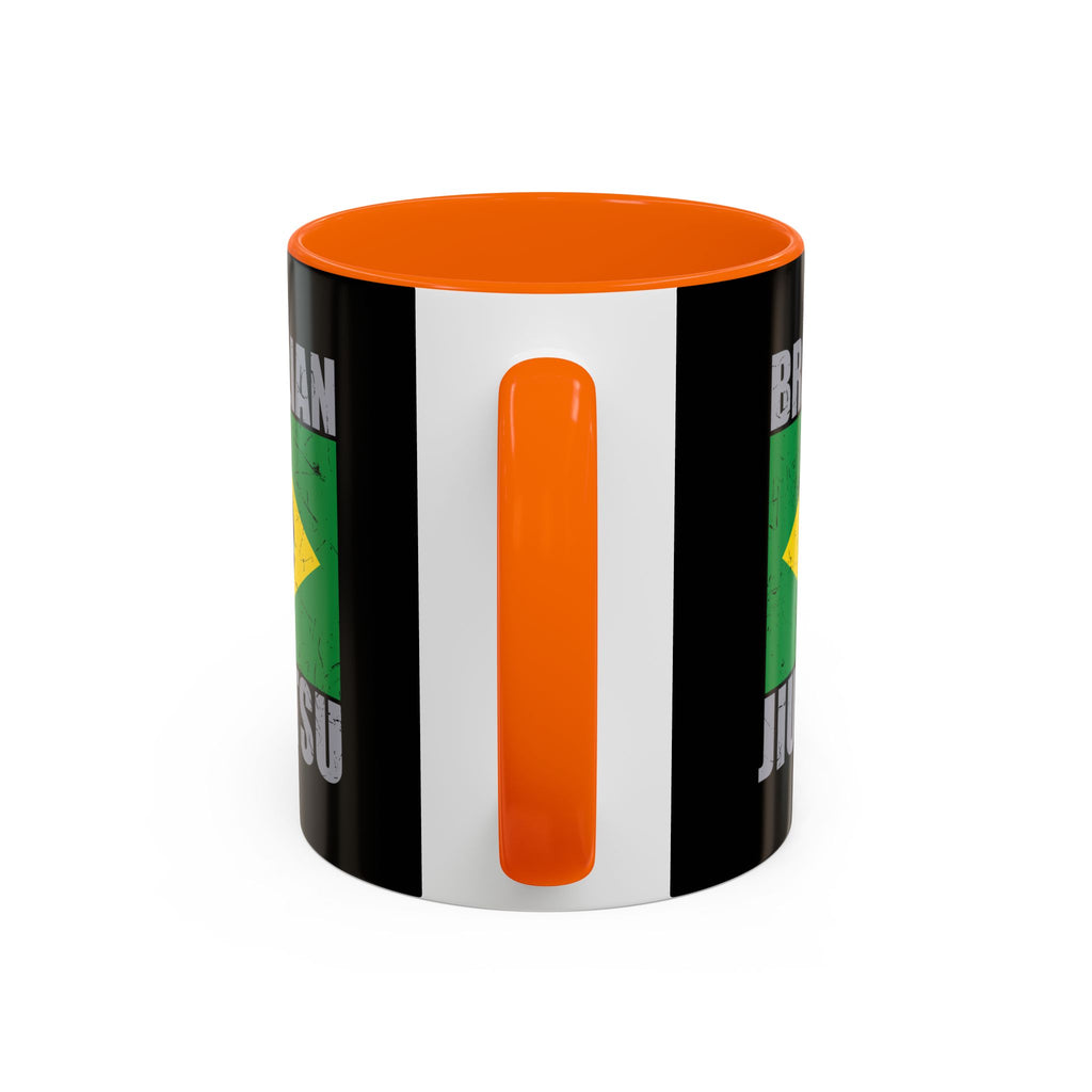 Brazilian Jiu Jitsu Flag 2 | BJJ Accent Coffee Mug