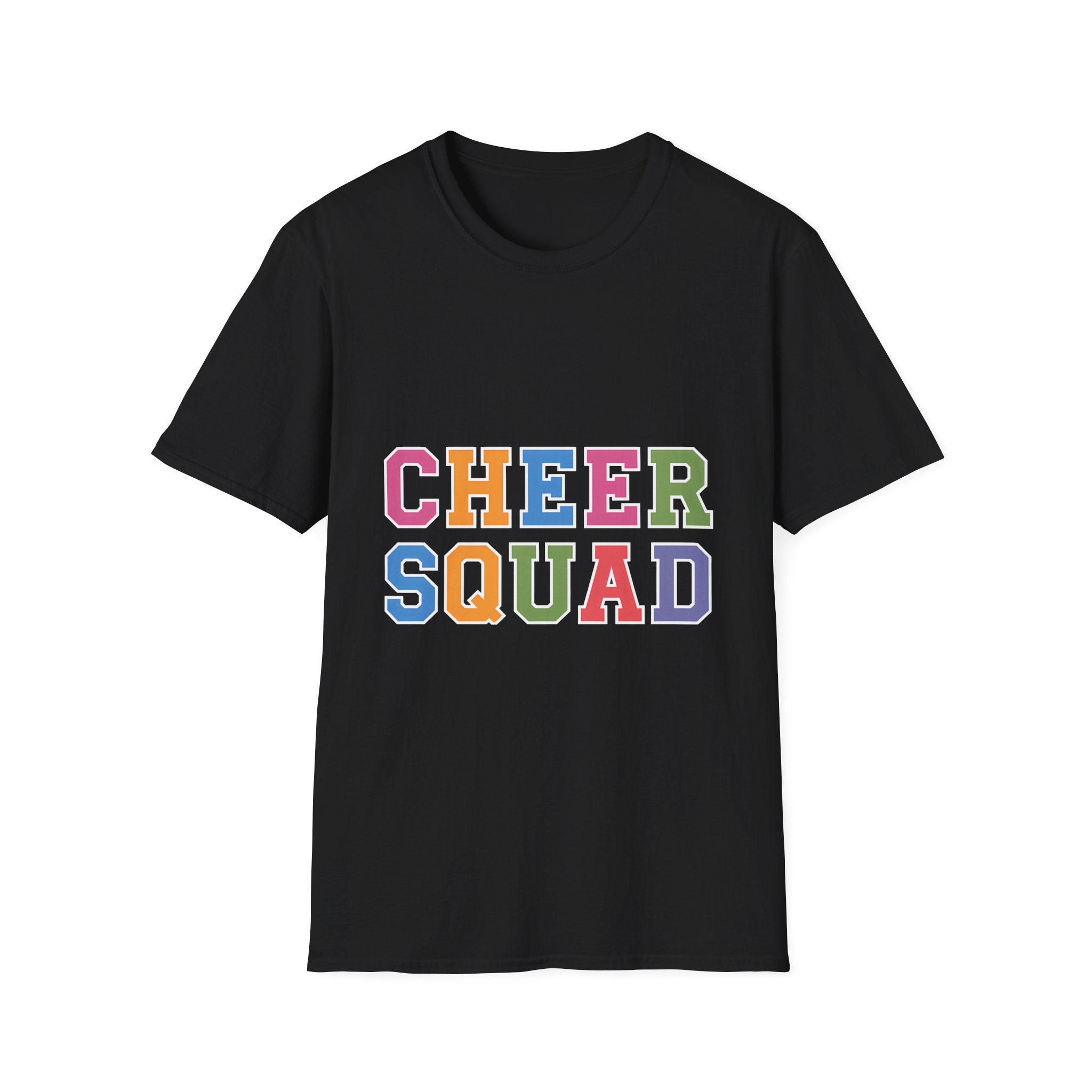 Cheer Squad T-Shirt - Cheerleader Cheerleading Shirt Secondary image