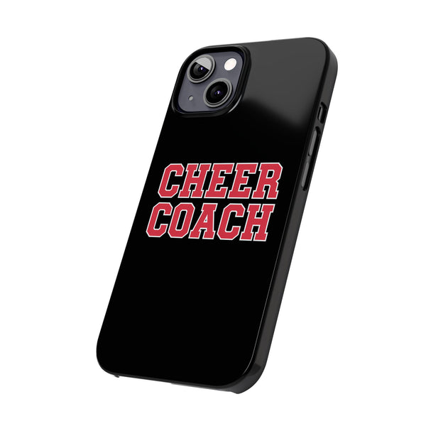 Premium Cheer Coach iPhone Case | Cheer Coach Gifts Slim Phone Cases