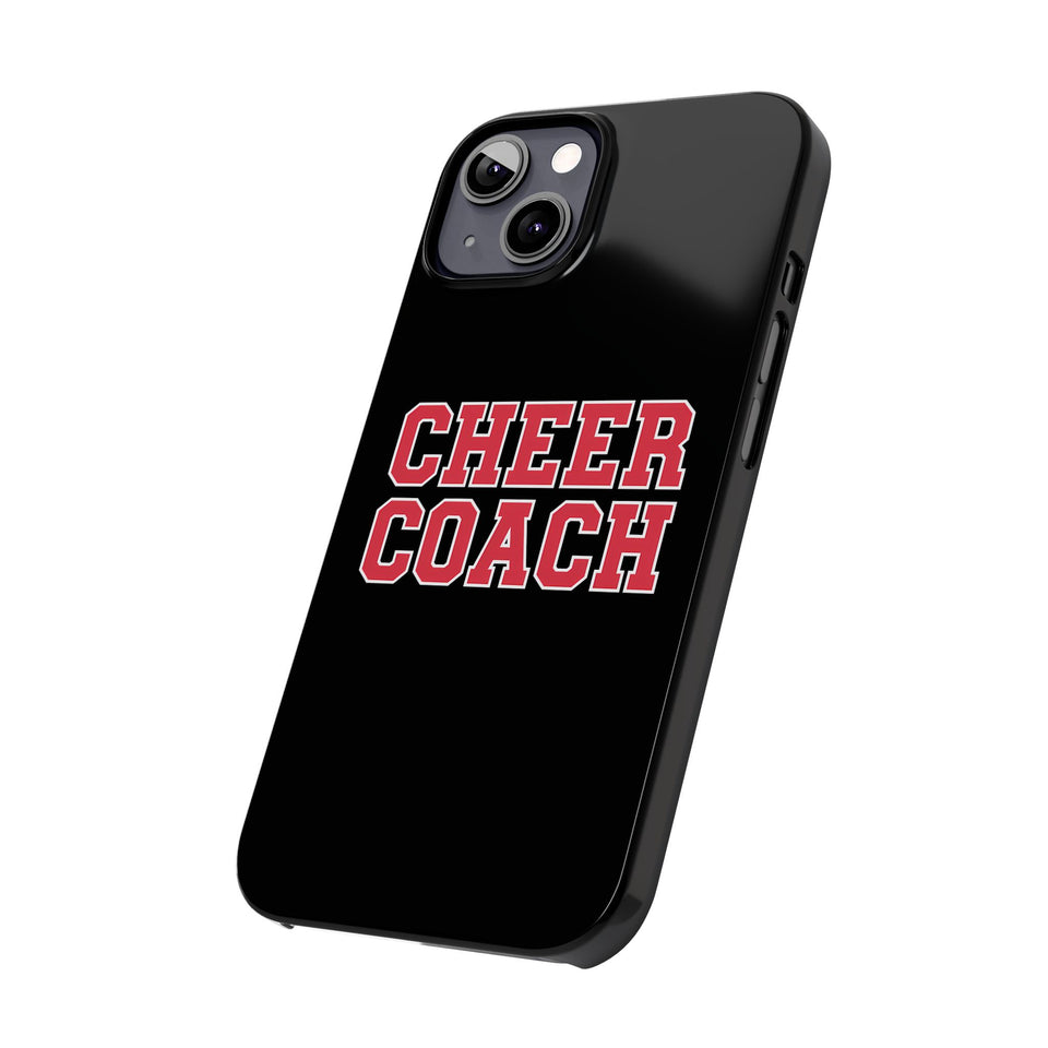 Premium Cheer Coach iPhone Case | Cheer Coach Gifts Slim Phone Cases