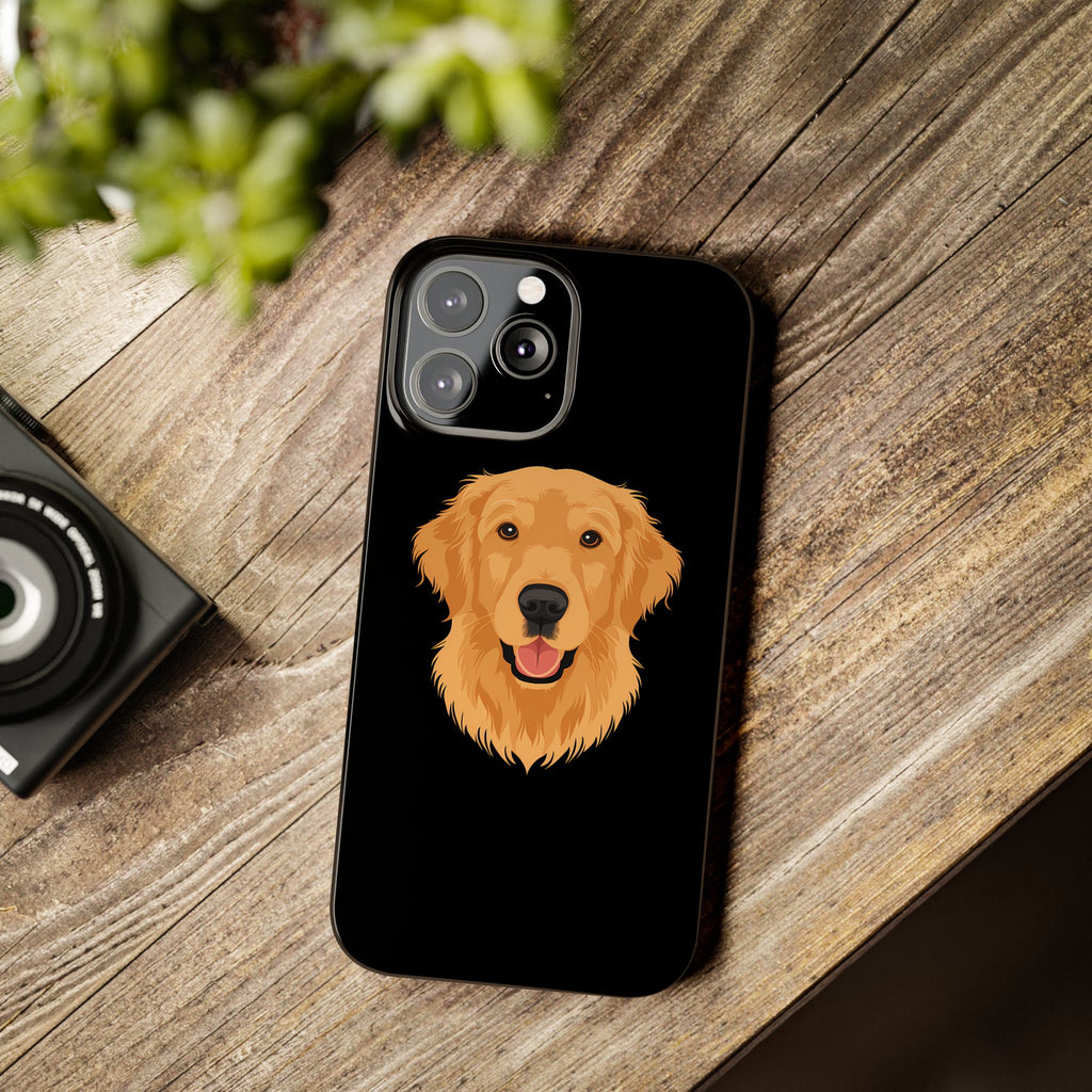 Premium Golden Retriever iPhone Case | Golden Retriever Gifts Slim Phone Cases