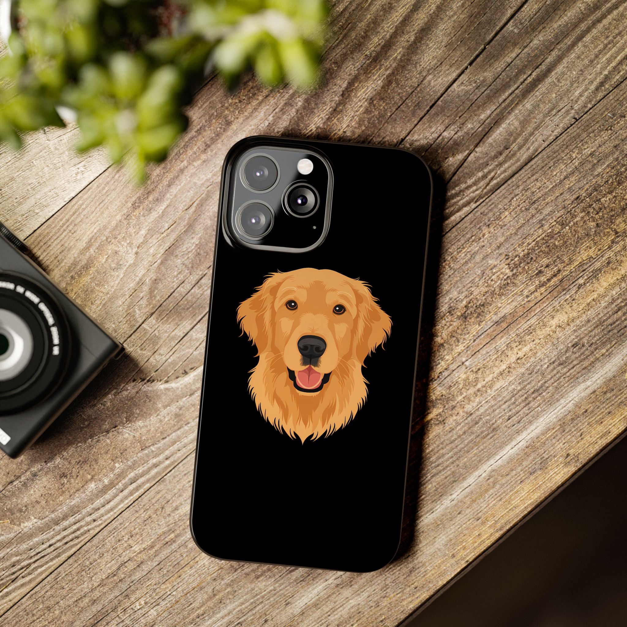 Premium Golden Retriever iPhone Case | Golden Retriever Gifts Slim Phone Cases