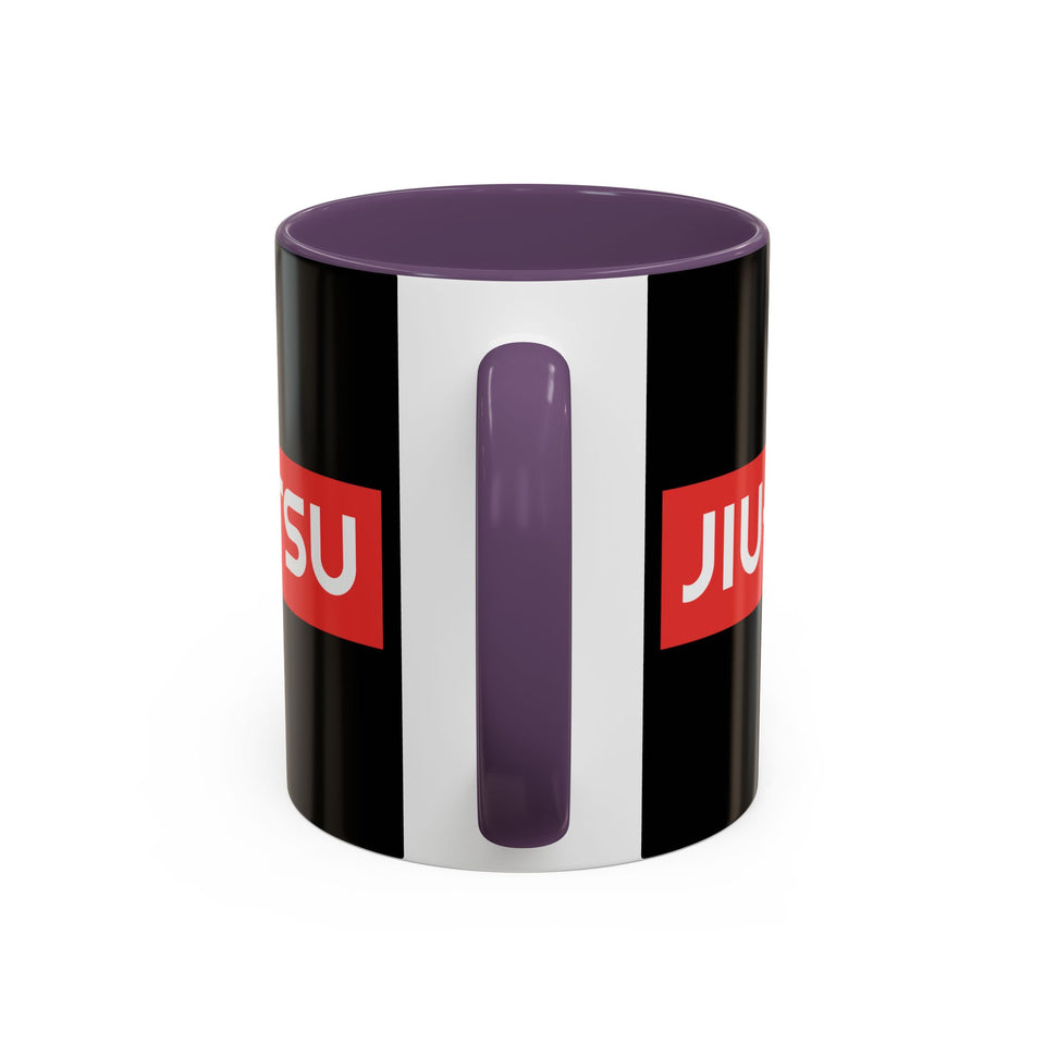 Brazilian Jiu Jitsu Surpassing | BJJ Accent Coffee Mug