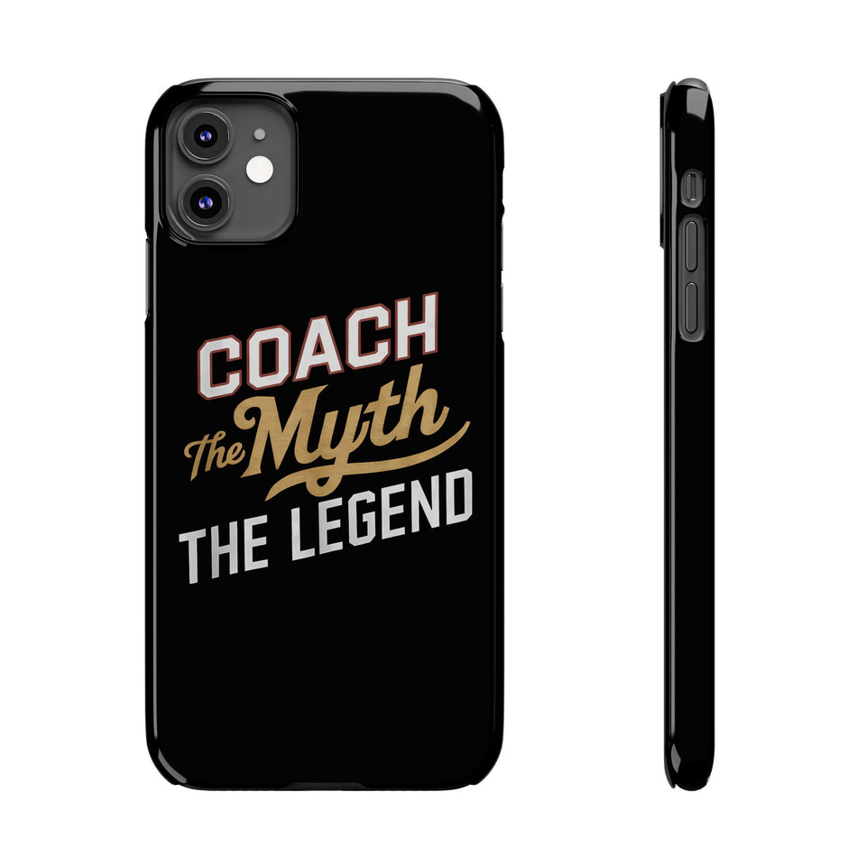 Coach The Myth The Legend Slim iPhone Cases | Coach Gift iPhone Case