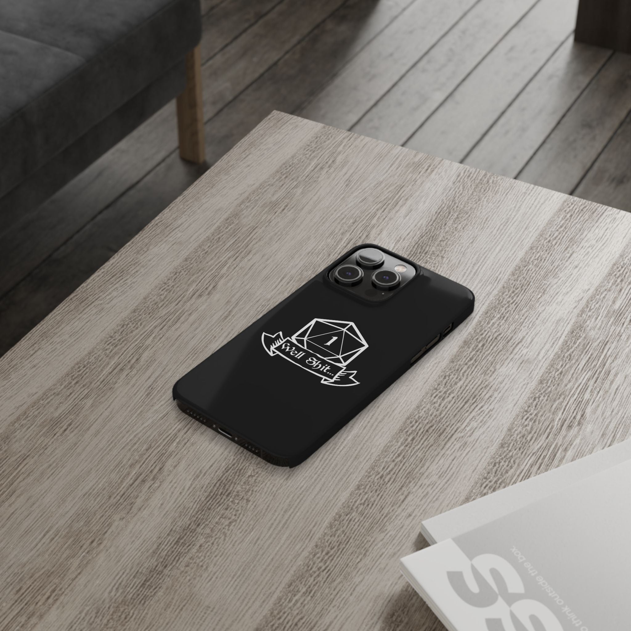 Premium Well Shit RPG iPhone Case | Fantasy Role Playing Game Gifts Slim Phone Cases