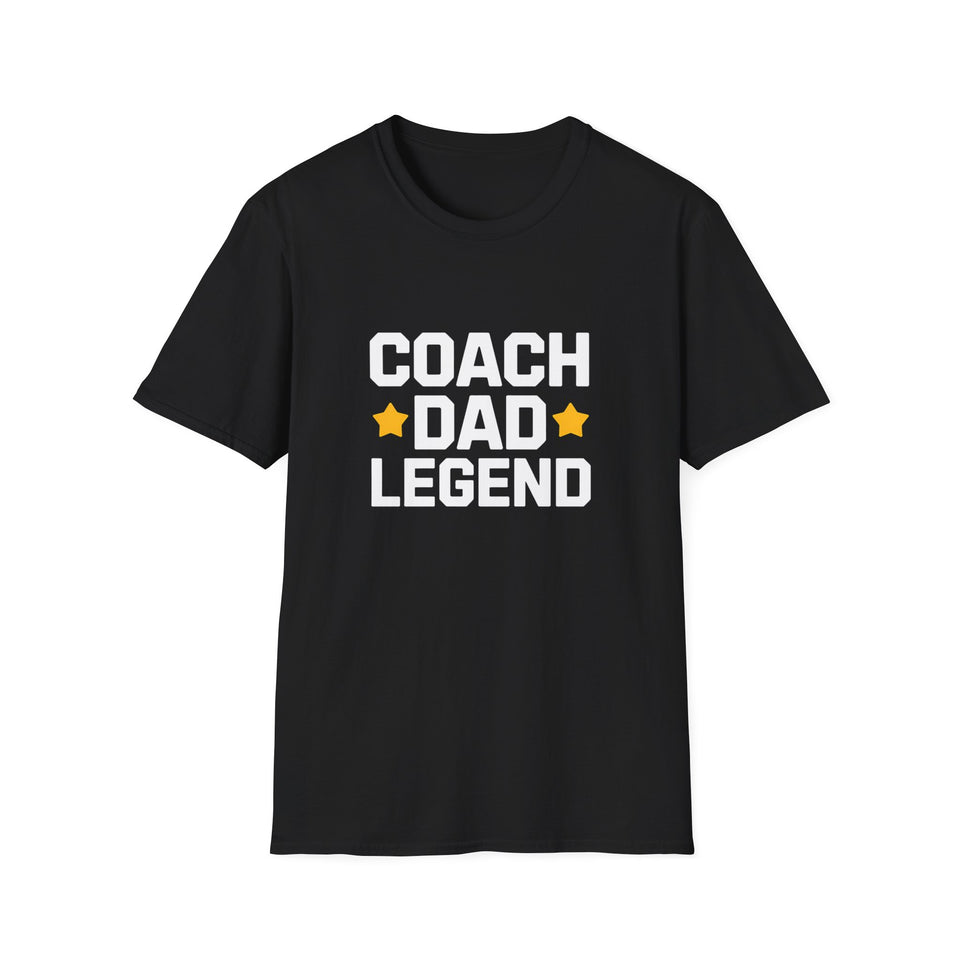 Father T-Shirt Coach Dad Legend 2 Shirt