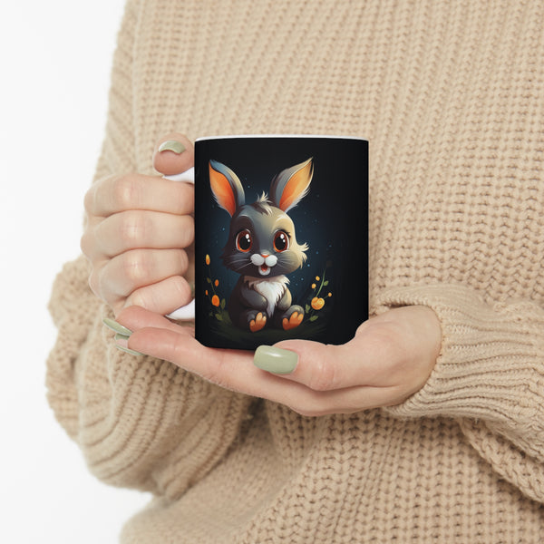 Rabbit Mug | Rabbit Gift | Rabbit Coffee Mug 2 | Rabbit Gifts Ceramic Mug 11oz