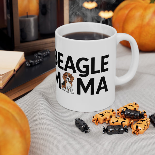 Beagle Mama Mug 2 | Beagle Gifts | Beagle Dog Ceramic Mug 11oz