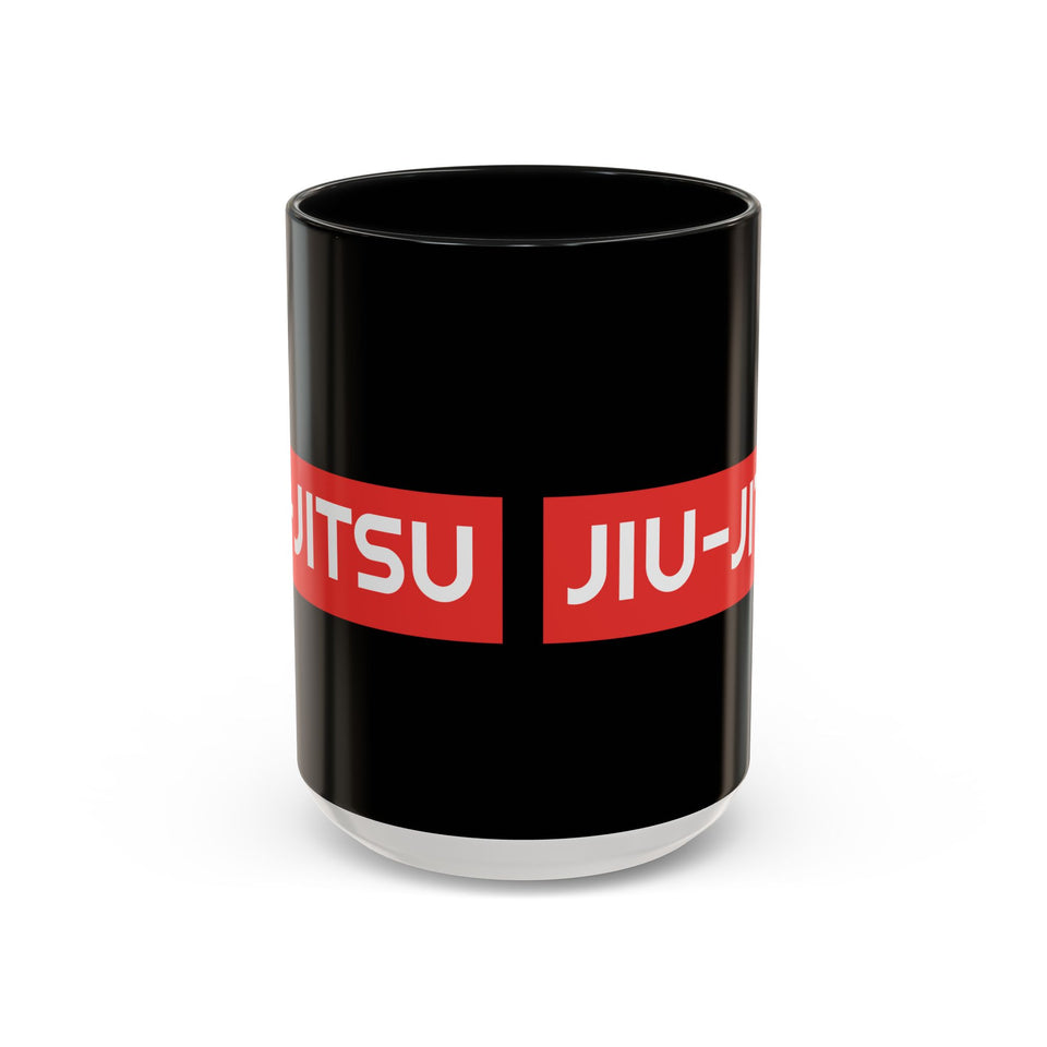 Brazilian Jiu Jitsu Surpassing | BJJ Accent Coffee Mug