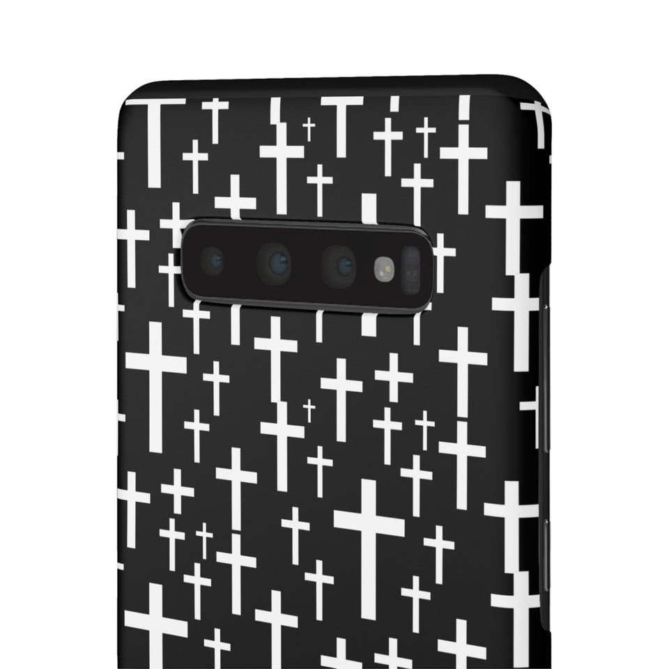 Faith In Jesus iPhone Christian Religion Phone Case | Faith Cross Phone Case | Christian Cross iPhone & Samsung Galaxy Snap Cases