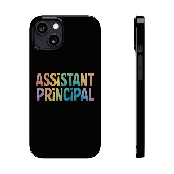 Premium Assistant Principal iPhone Case | Cute Assistant Principal Gifts Slim Phone Cases