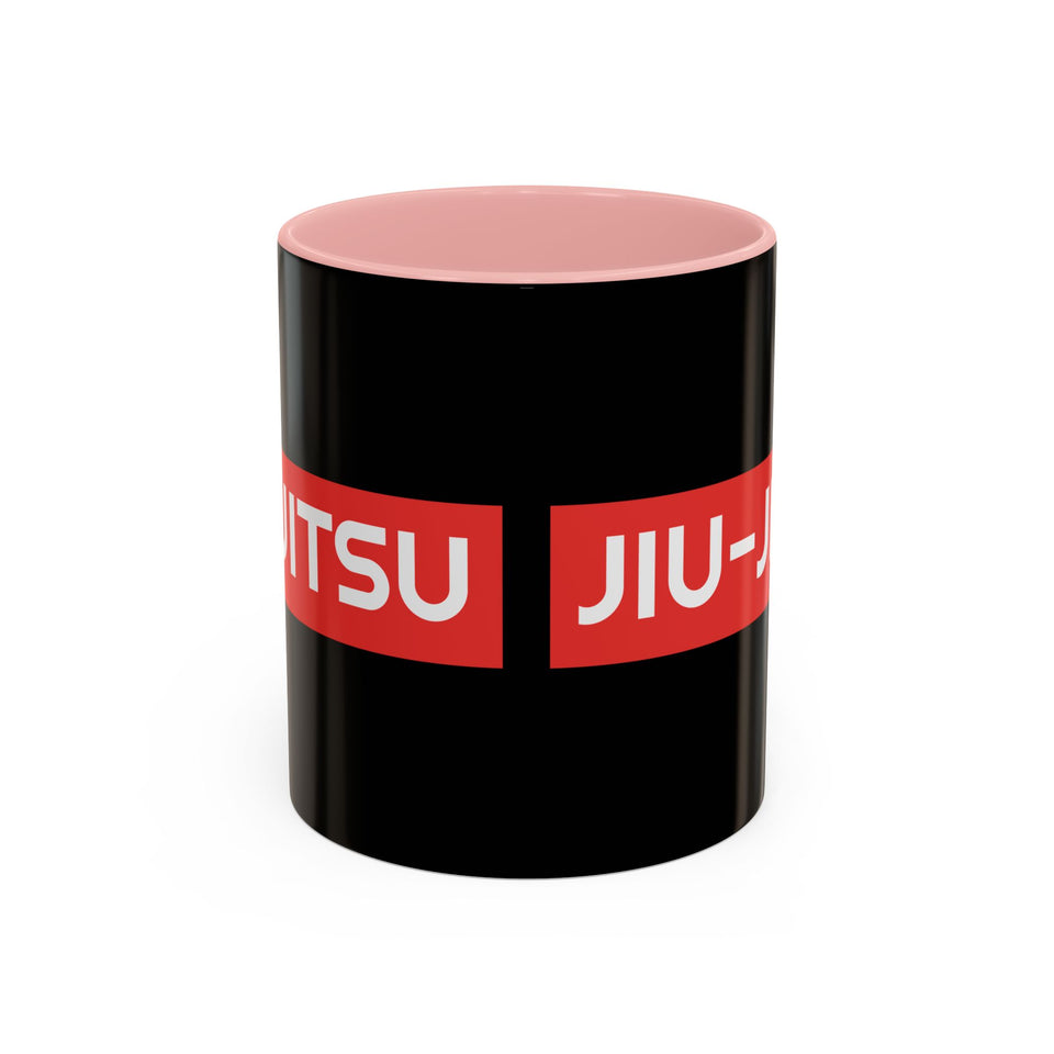 Brazilian Jiu Jitsu Surpassing | BJJ Accent Coffee Mug