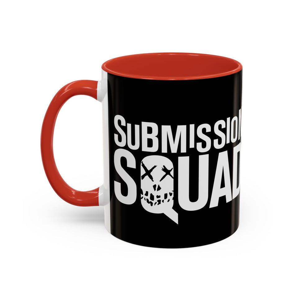 Brazilian Jiu Jitsu Submission Squad | BJJ Accent Coffee Mug