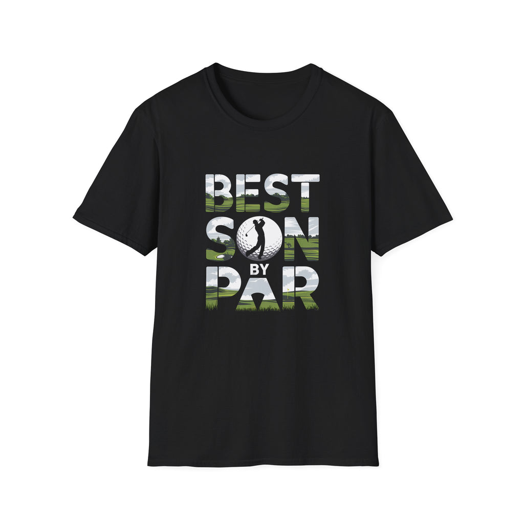Funny Golf Unisex T-Shirt - Best Son By Par Design 2