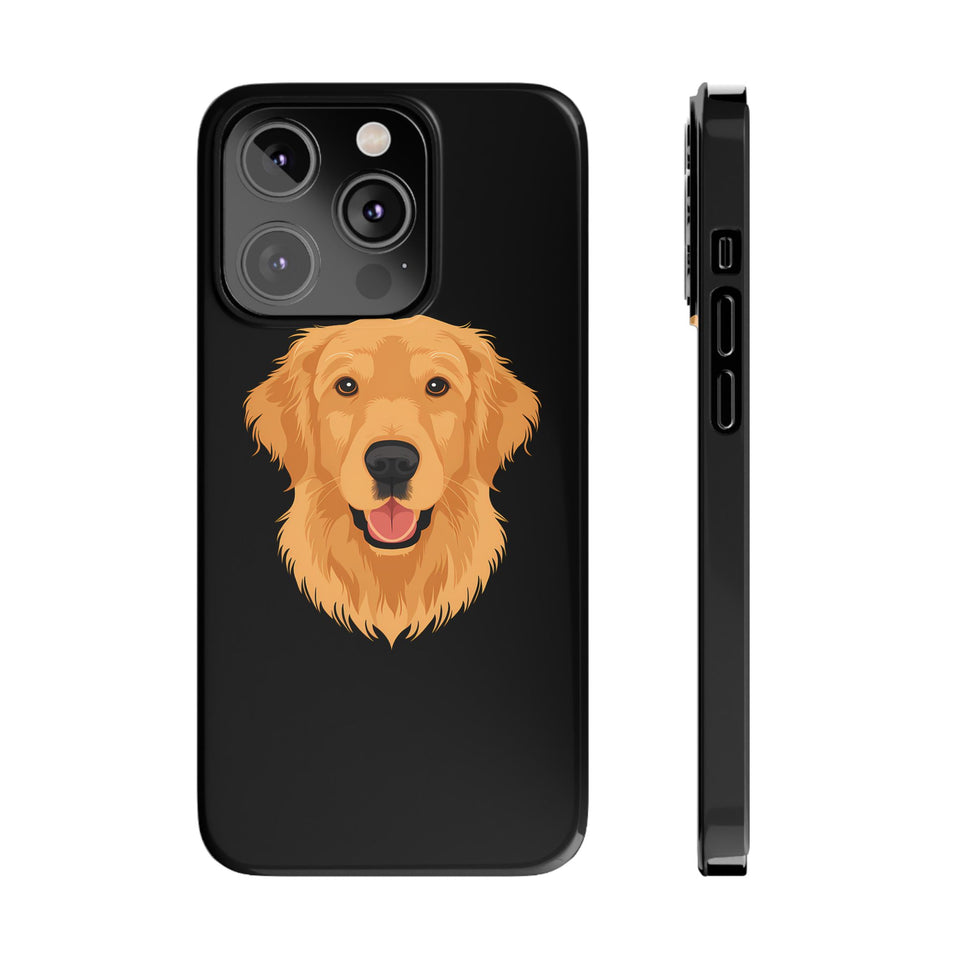 Premium Golden Retriever iPhone Case | Golden Retriever Gifts Slim Phone Cases