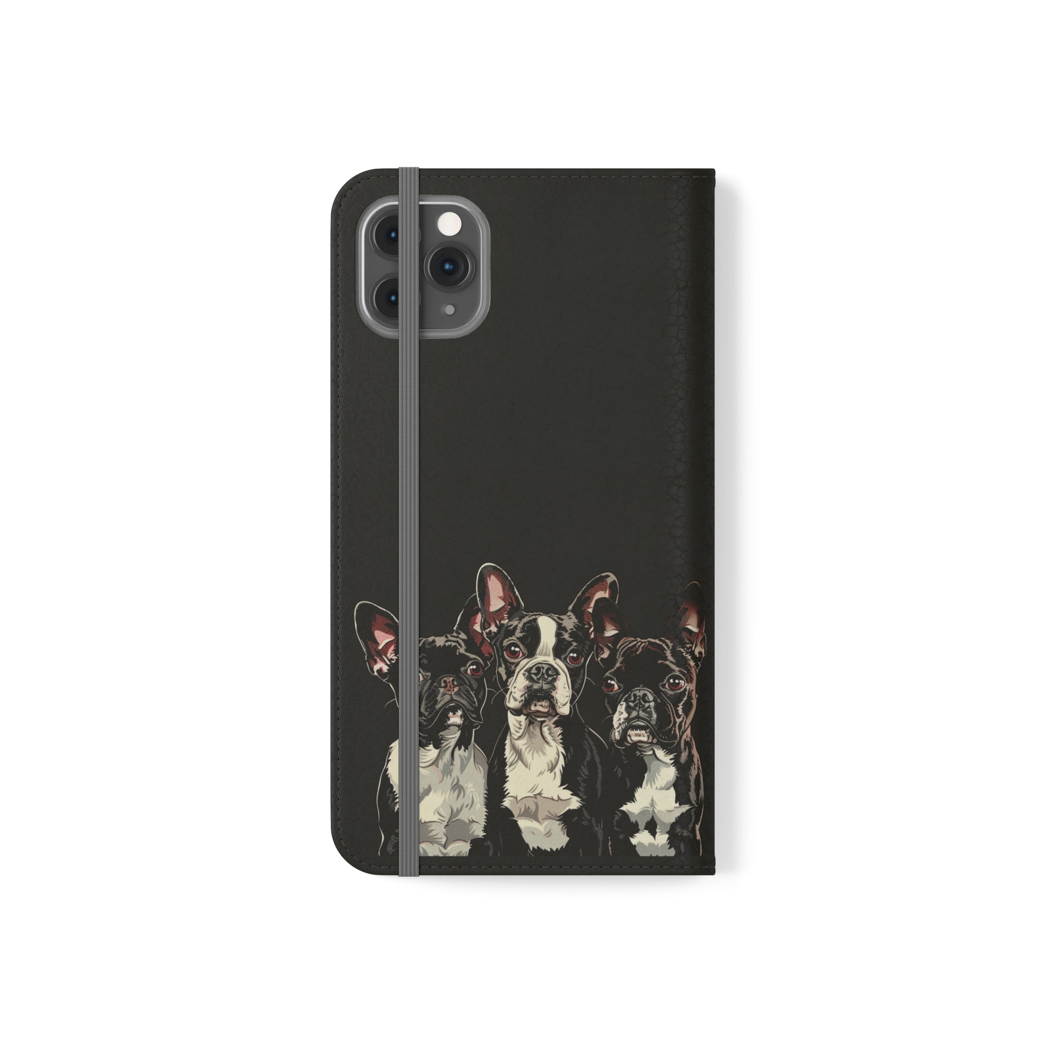 Boston Terrier Phone Case | Boston Terrier Wallet Phone Case | IPhone & Samsung Galaxy Boston Terrier Flip Cases