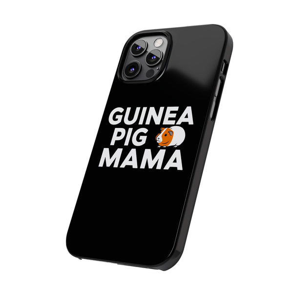 Cute Guinea Pig Mama Slim iPhone Cases | Guinea Pig Gift iPhone Case