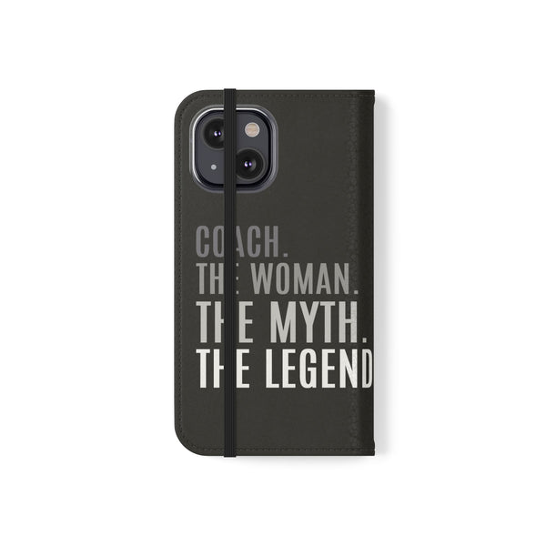 Premium Coach The Woman The Myth The Legend Phone Case | IPhone & Samsung Galaxy Coach Wallet Phone Cases