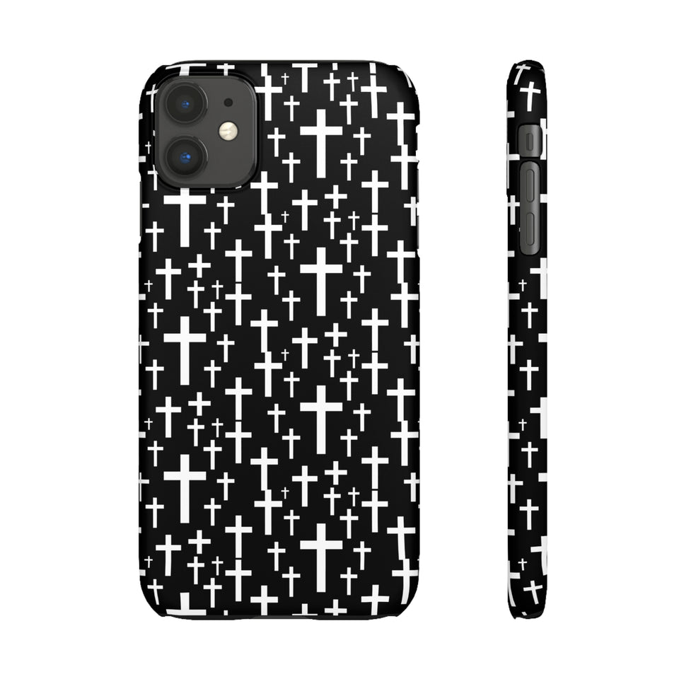 Faith In Jesus iPhone Christian Religion Phone Case | Faith Cross Phone Case | Christian Cross iPhone & Samsung Galaxy Snap Cases
