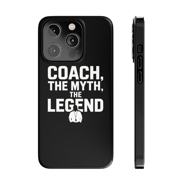 Premium Coach The Myth The Legend iPhone Case | Coach Gifts Slim Phone Cases