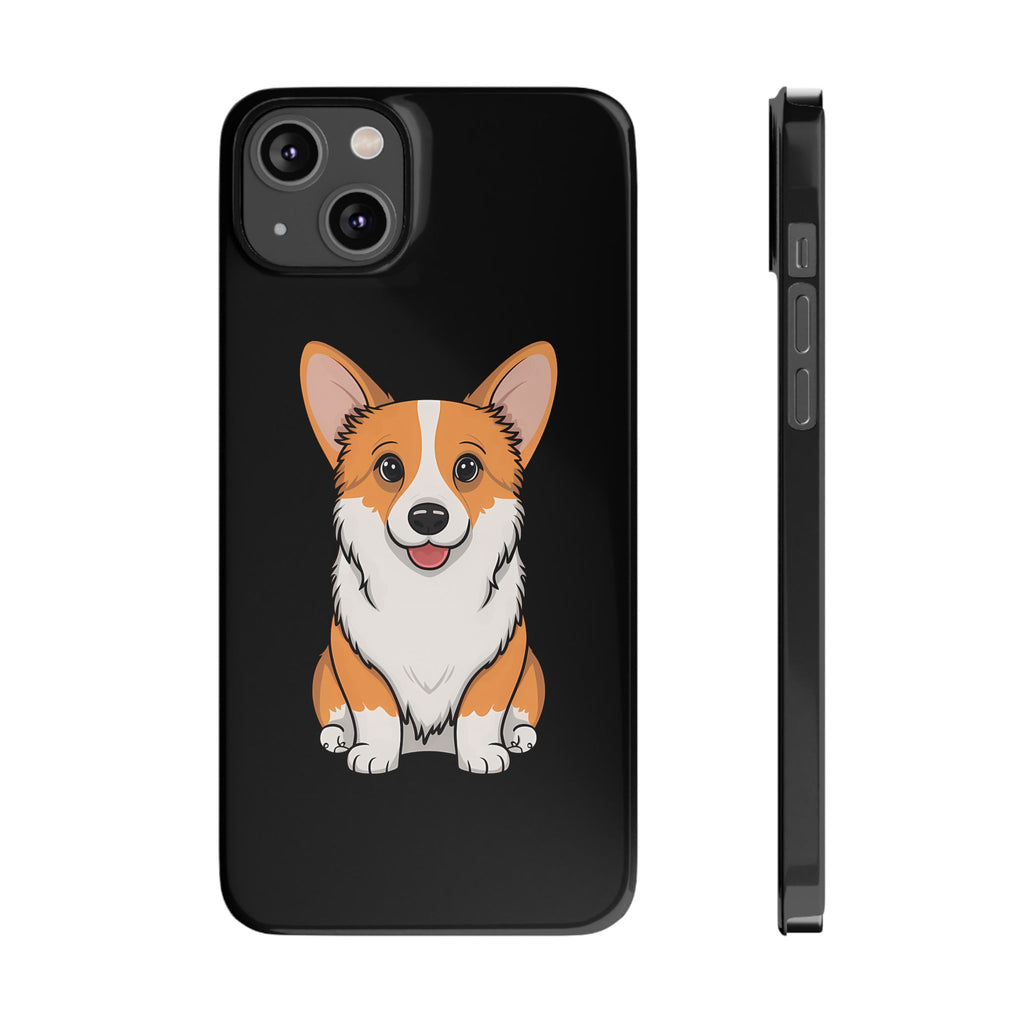 Cute Corgi Slim iPhone Case | Corgi Gift iPhone Case