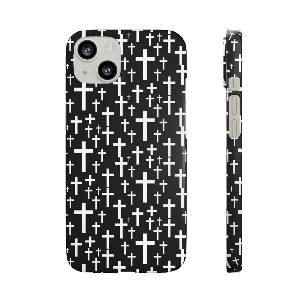 Faith In Jesus iPhone Christian Religion Phone Case | Faith Cross Phone Case | Christian Cross iPhone & Samsung Galaxy Snap Cases