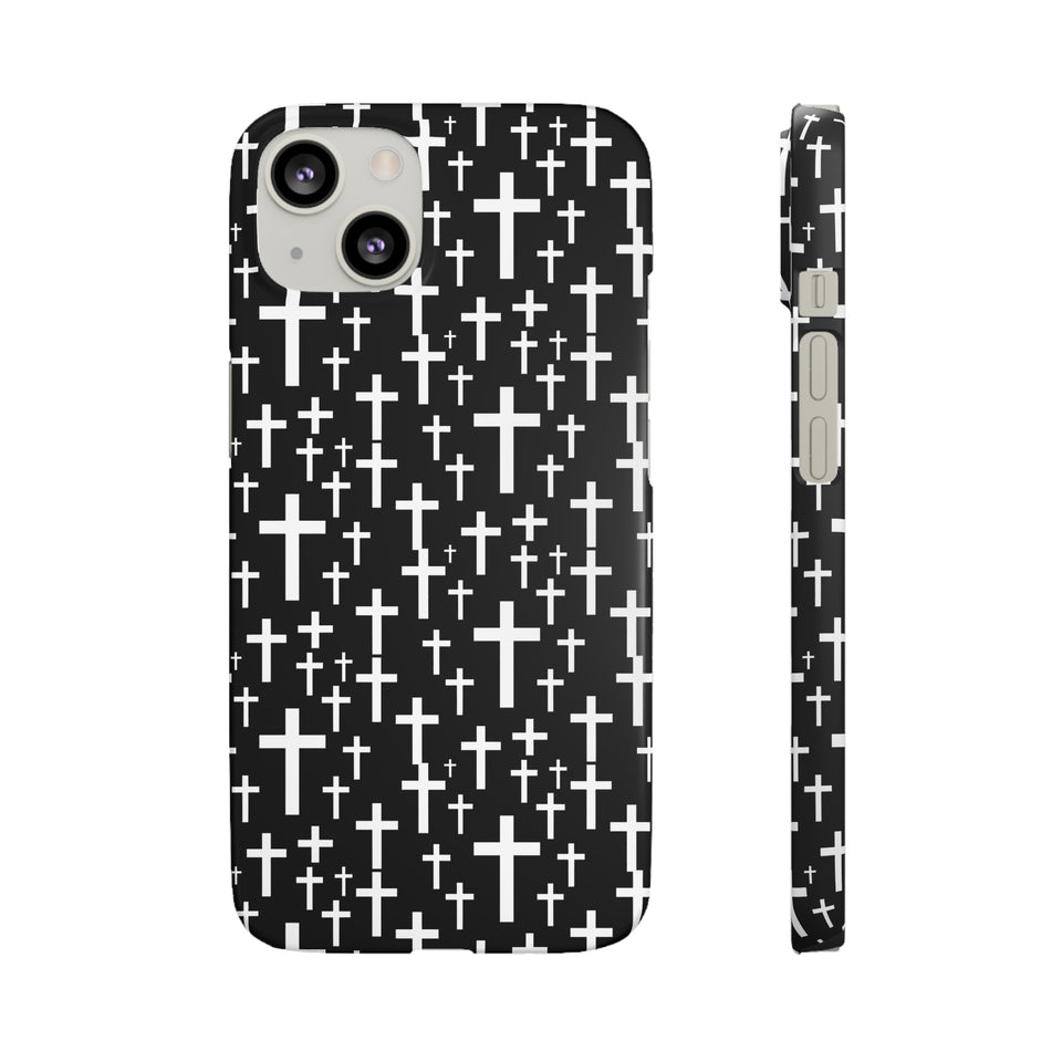 Faith In Jesus iPhone Christian Religion Phone Case | Faith Cross Phone Case | Christian Cross iPhone & Samsung Galaxy Snap Cases