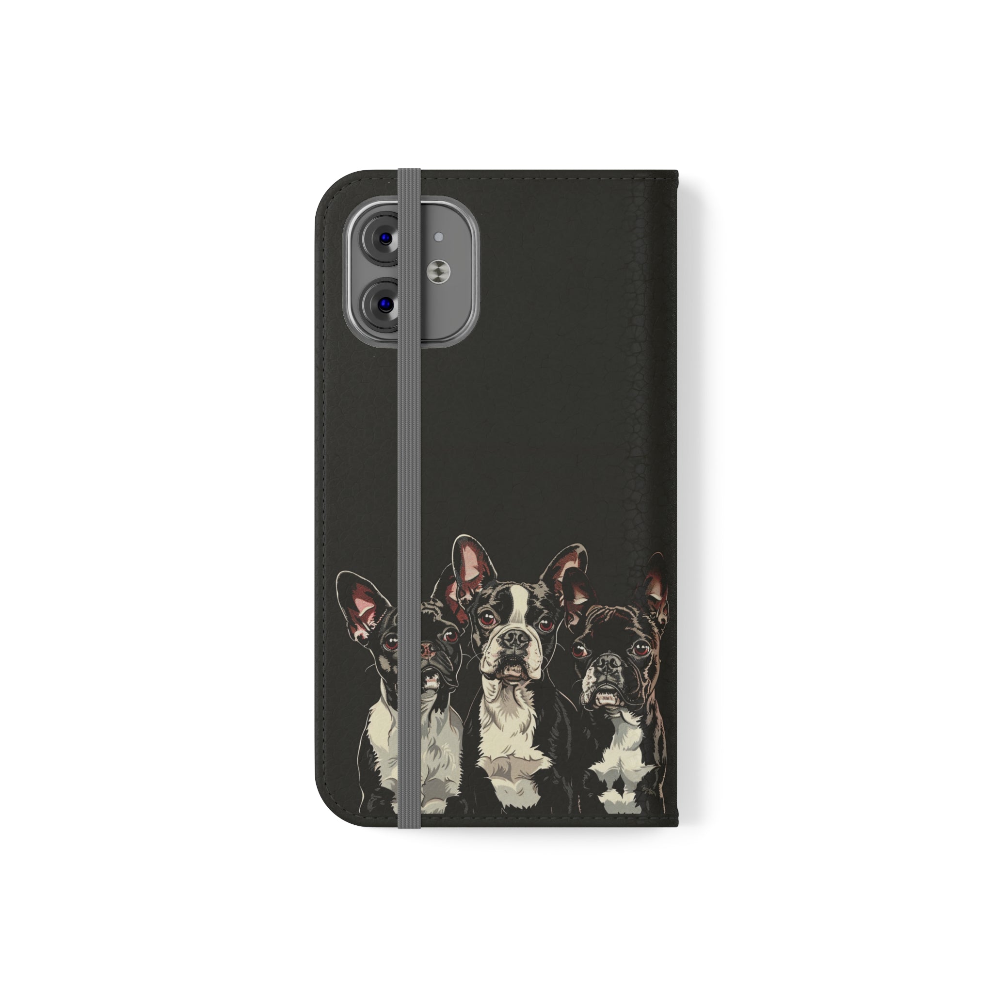 Boston Terrier Phone Case | Boston Terrier Wallet Phone Case | IPhone & Samsung Galaxy Boston Terrier Flip Cases