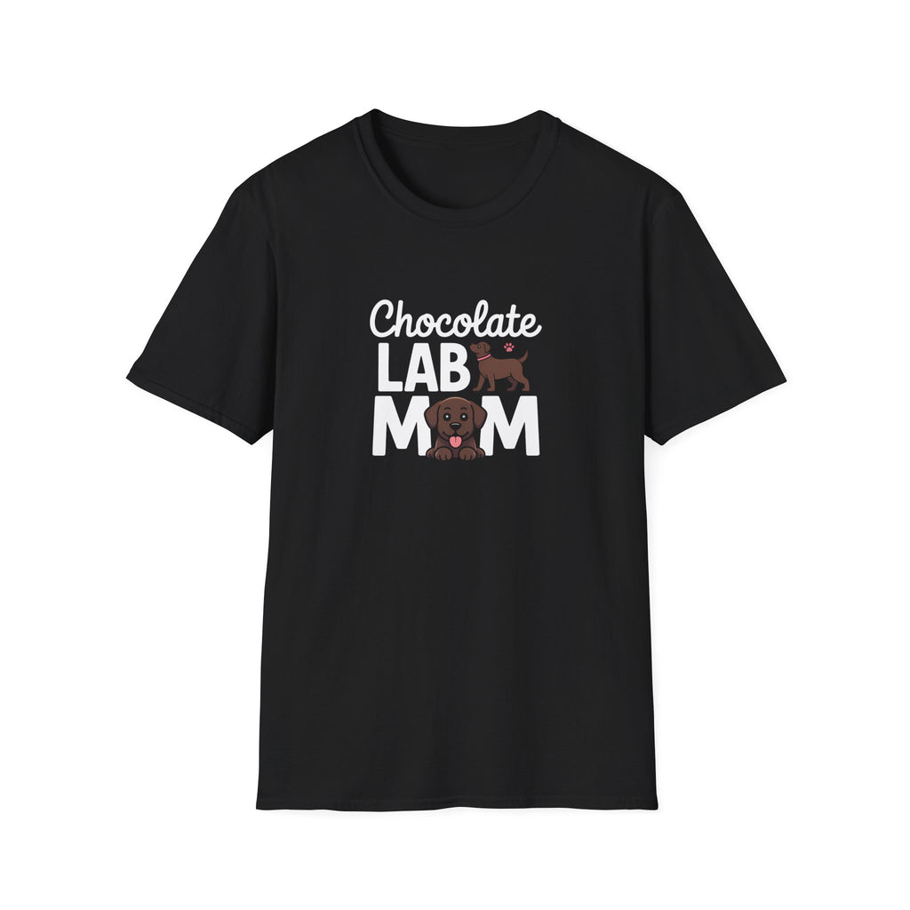 Chocolate Lab Mom T-Shirt - Chocolate Labrador Shirt