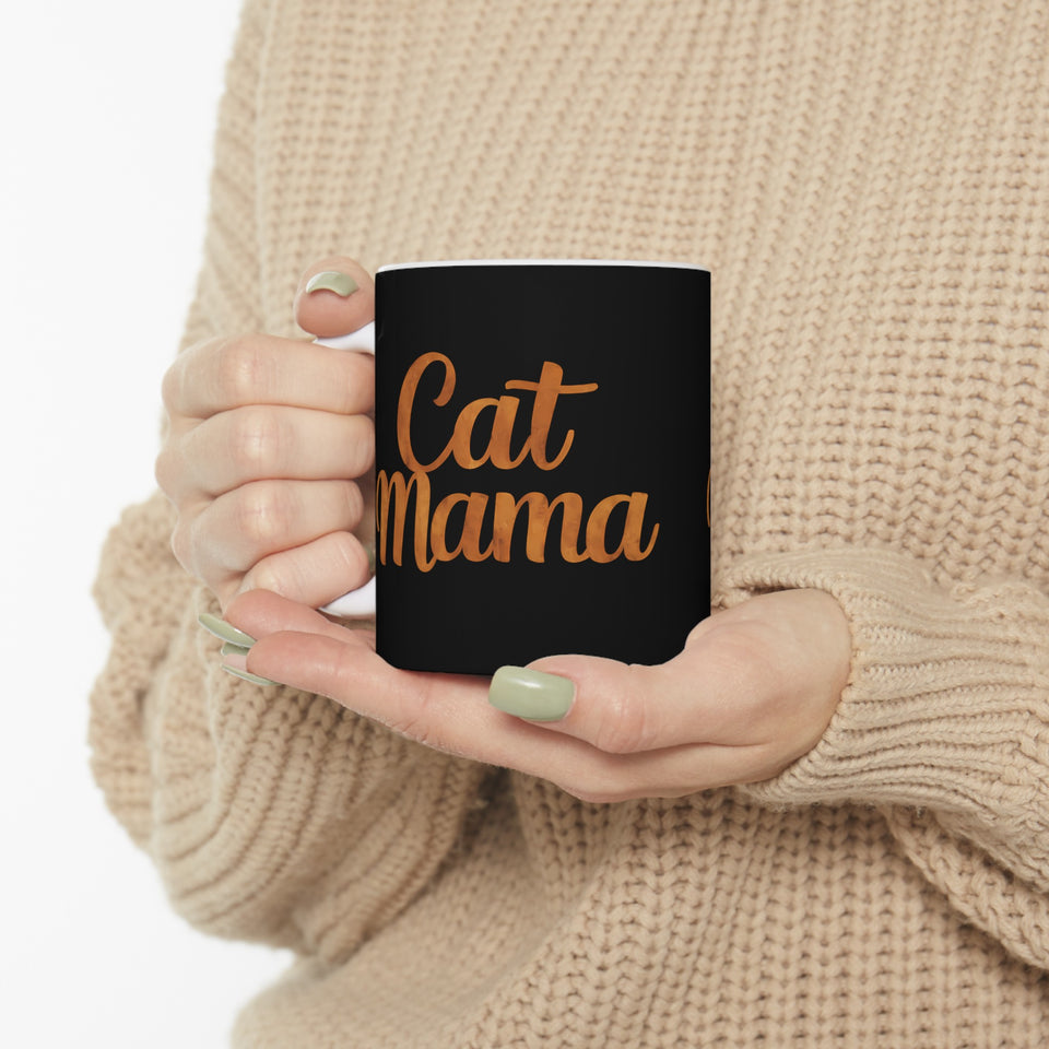 Cat Mama Mug | Cat Gift | Cat Coffee Mug | Cat Gift Ideas Mug 11oz