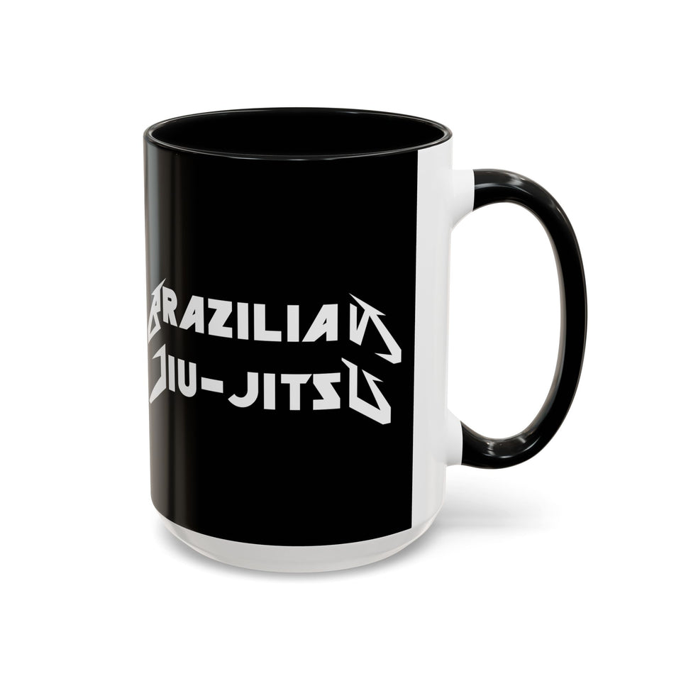 Brazilian Jiu Jitsu Metal | BJJ Accent Coffee Mug