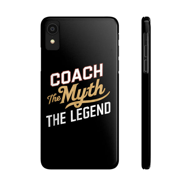Coach The Myth The Legend Slim iPhone Cases | Coach Gift iPhone Case