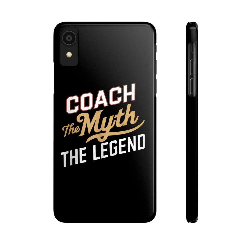Coach The Myth The Legend Slim iPhone Cases | Coach Gift iPhone Case