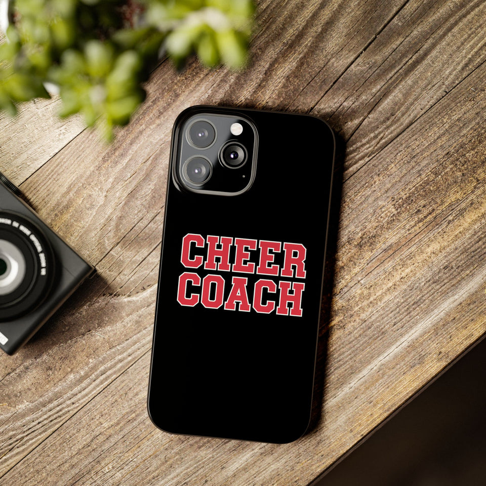 Premium Cheer Coach iPhone Case | Cheer Coach Gifts Slim Phone Cases