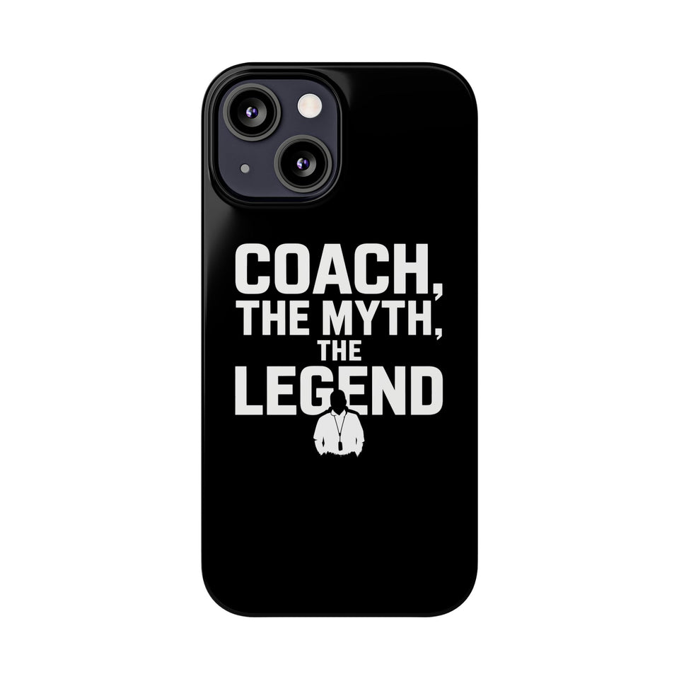 Premium Coach The Myth The Legend iPhone Case | Coach Gifts Slim Phone Cases