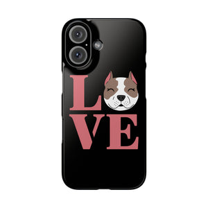 Premium Love Pitbulls iPhone Case | Pitbull Gifts Slim Phone Cases