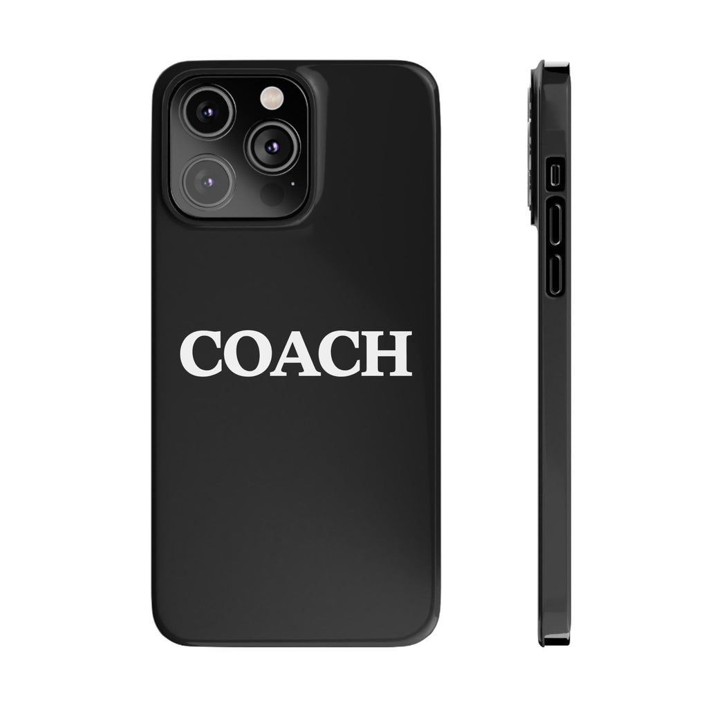 Premium Coach iPhone Case | Coach Gifts Slim Phone Cases