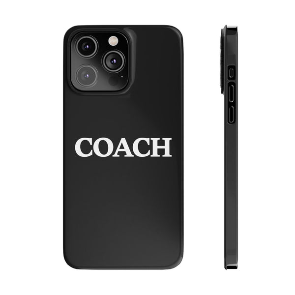 Premium Coach iPhone Case | Coach Gifts Slim Phone Cases