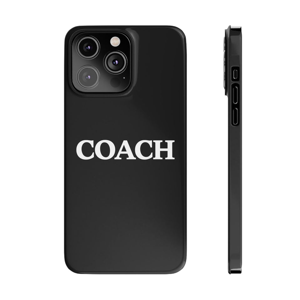 Premium Coach iPhone Case | Coach Gifts Slim Phone Cases