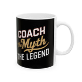 Coach The Myth The Legend Ceramic Mug | Coach Gifts (11oz) Coach The Myth The Legend Ceramic Mug | Coach Gifts (11oz)