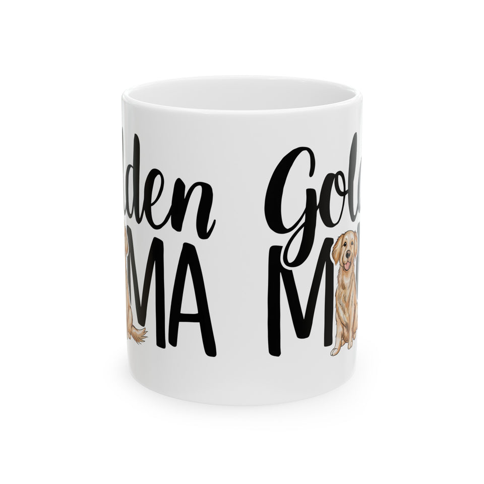 Golden Mama Mug Golden Retriever Gift | Golden Retriever Coffee Mug | Golden Retriever Gift Ideas Mug 11oz