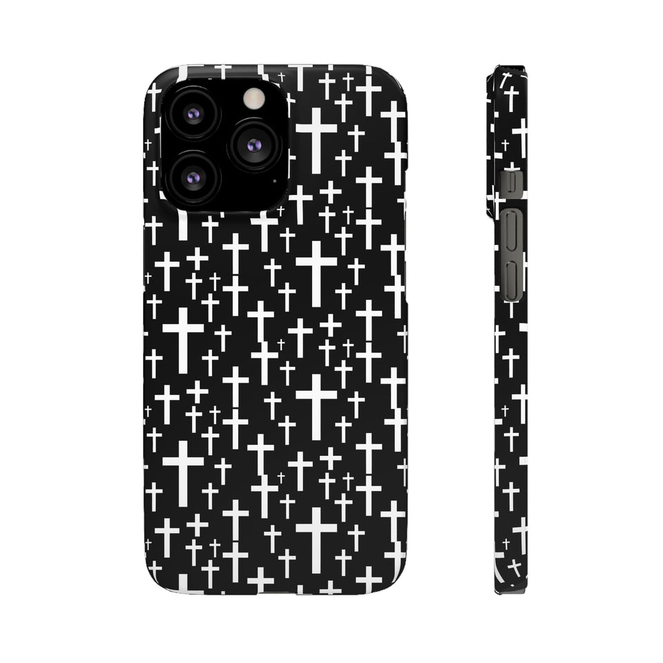 Faith In Jesus iPhone Christian Religion Phone Case | Faith Cross Phone Case | Christian Cross iPhone & Samsung Galaxy Snap Cases