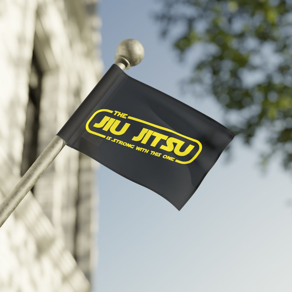 Brazilian Jiu Jitsu The Jiu-Jitsu Is Strong With This One Flag Banner | BJJ Flag